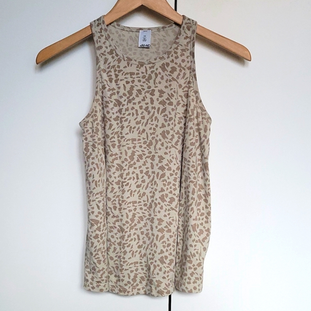 Nordstrom Abound Animal Print tank top